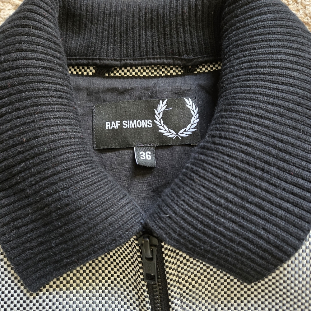 Fred Perry X Raf Simons Harrington Bomber Jacket - Picture 4 of 7
